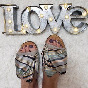 Sam Edelman Silk bow Slide
